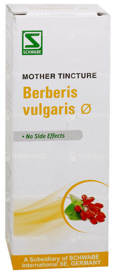 Dr Willmar Schwabe Berberis Vulgaris Q Mother Tincture 30Ml